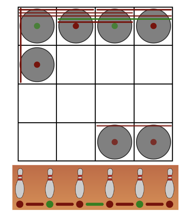 L-type line button examples